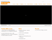 Tablet Screenshot of lms.frankenmarkt.eu